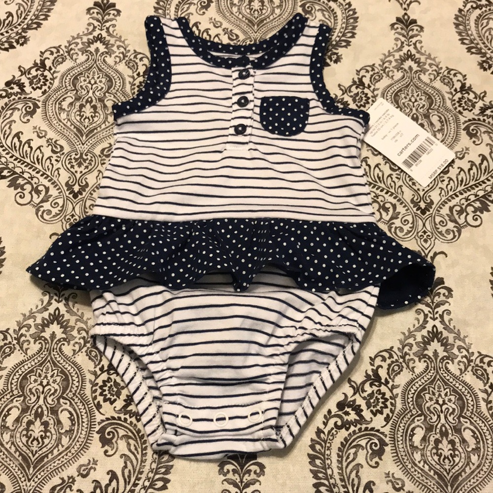 NWT Carter’s newborn sunsuit